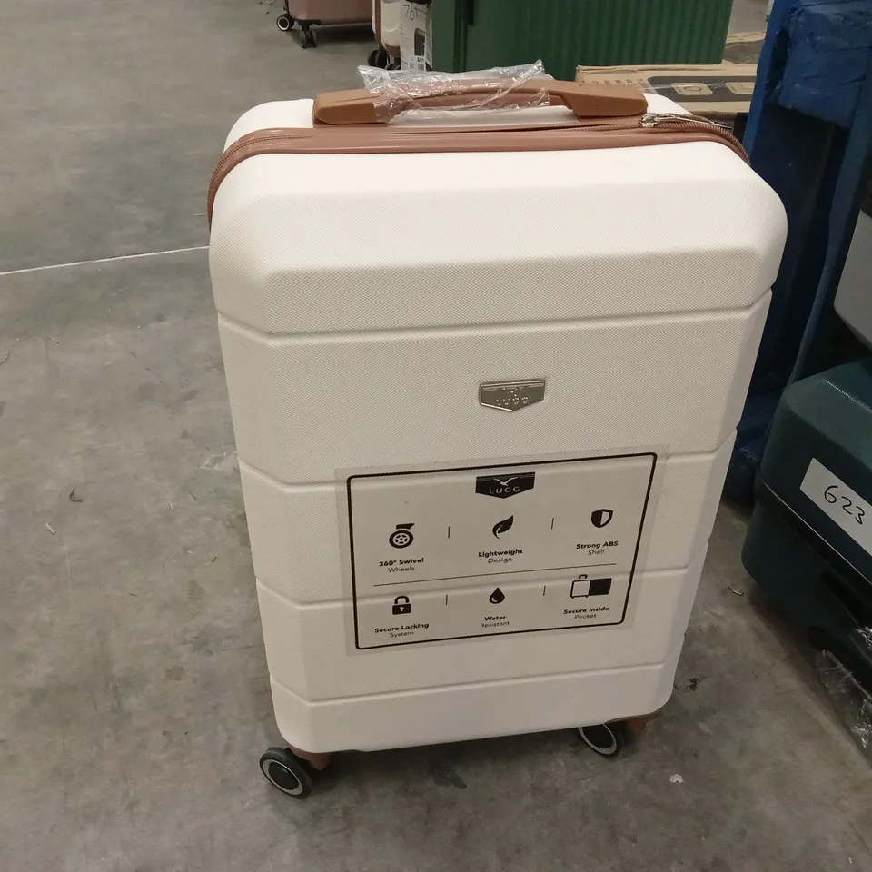 SMALL SUITCASE CREAM & BROWN