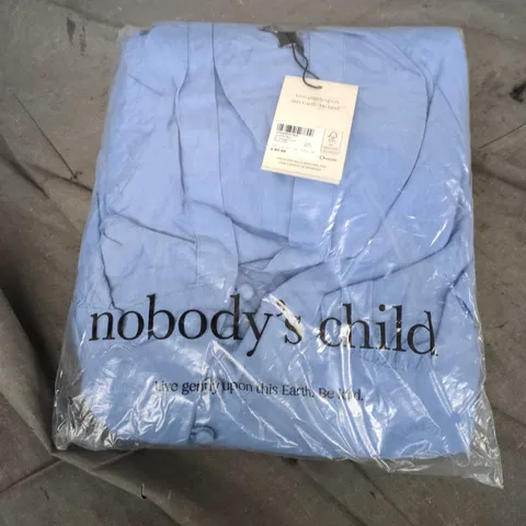 NOBODY'S CHILD STARLIGHT MIDI DRESS – BLUE, UK14 (EU42 / USA10)