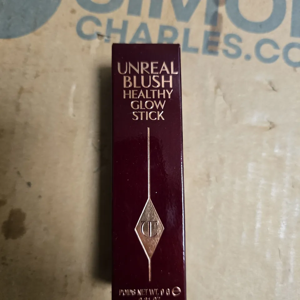 CHARLOTTE TILBURY UNREAL BLUSH HEALTHY GLOW STICK – ROSY GLOW (BOXED)