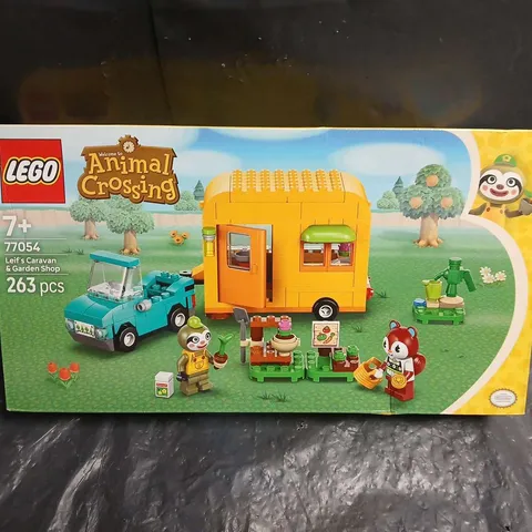 LEGO ANIMAL CROSSING LEIF'S CARAVAN & GARDEN SHOP 77054 (263 PCS)