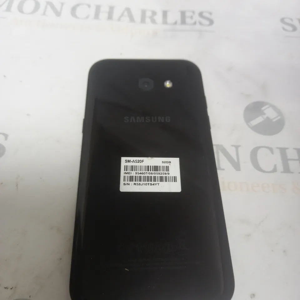 SAMSUNG GALAXY PHONE BLACK