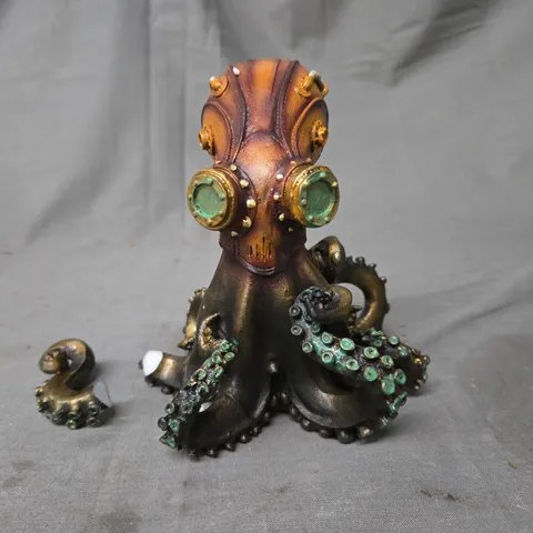 BOXED NEMESIS NOW STEAMPUNK OCTOPUS DECORATIVE ORNAMENT