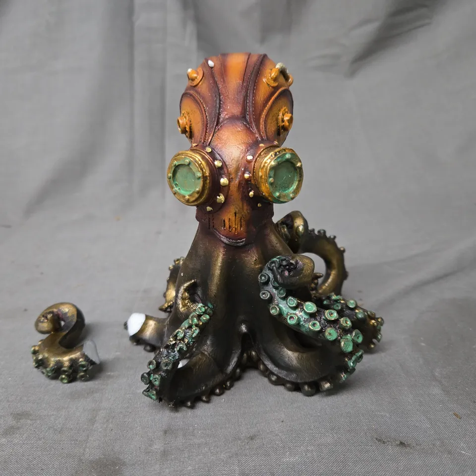 BOXED NEMESIS NOW STEAMPUNK OCTOPUS DECORATIVE ORNAMENT