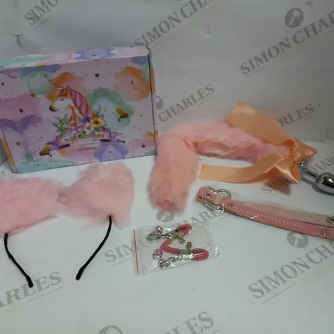 FUNNY UNICORN FLUFFY DRESS UP SET