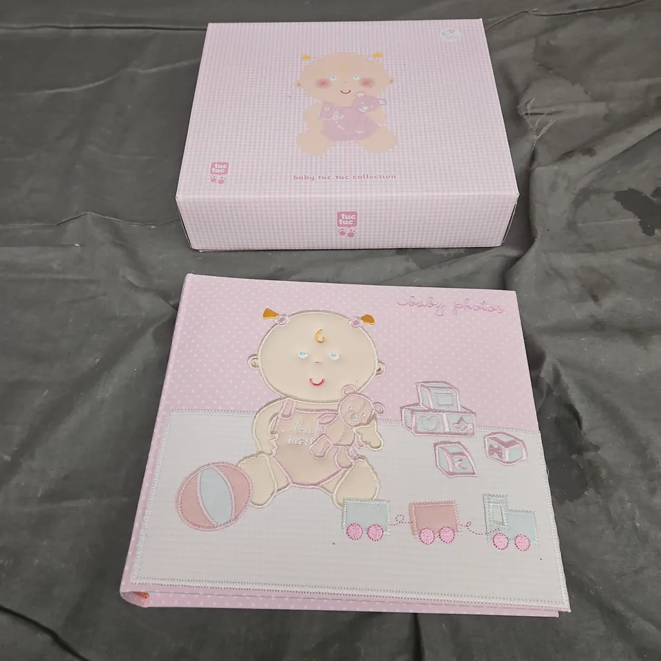 BOXED BABY TUC TUC PHOTO ALBUM IN PINK