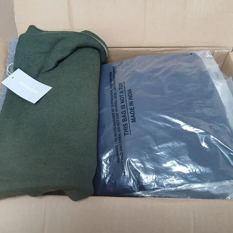 BOX OF APPROX 10 ASSORTED CLOTHING ITEMS 