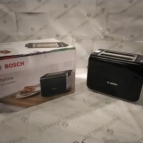 BOXED BOSCH STYLINE 2 SLOT TOASTER 