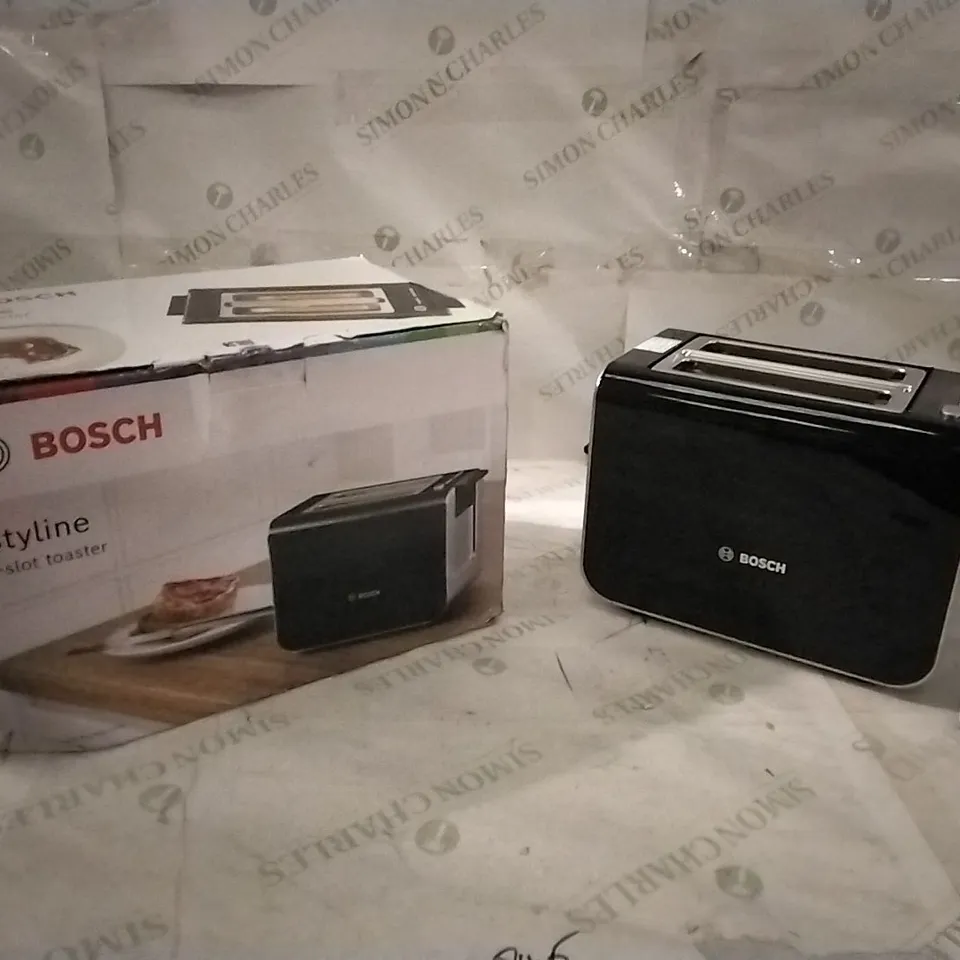 BOXED BOSCH STYLINE 2 SLOT TOASTER 