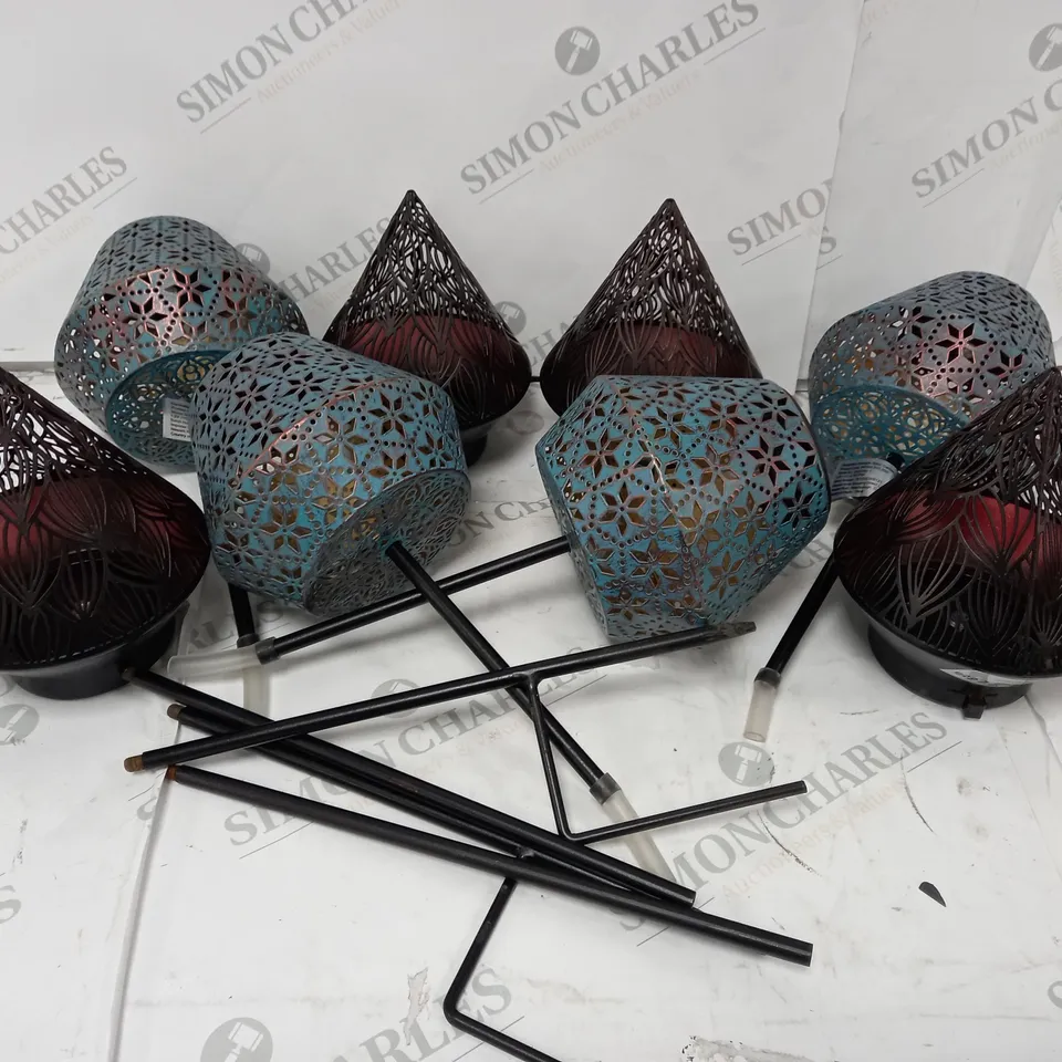 MAPLE LEAF SOLAR LIGHT LED 4 PACK