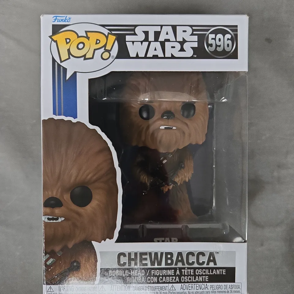 FUNKO POP STAR WARS 596 - CHEWBACCA COLLECTIBLE BOBBLE-HEAD