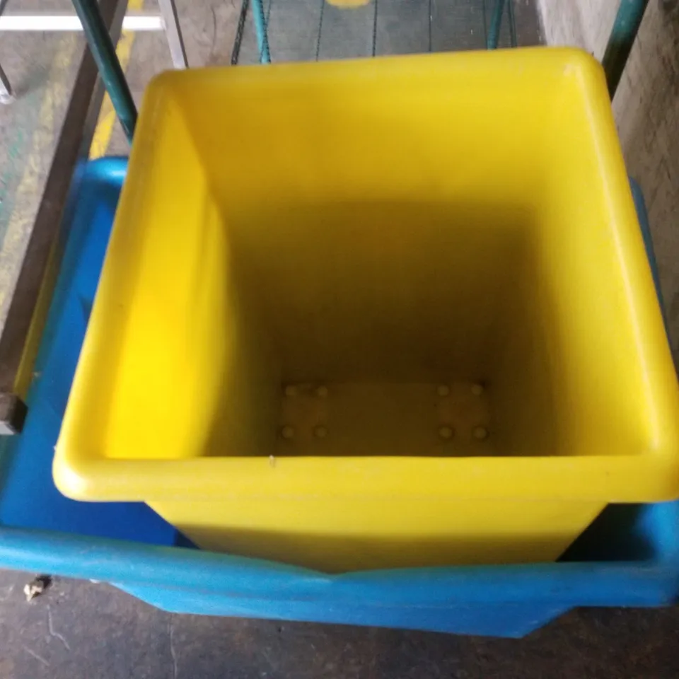 LOT OF 2 ASSORTED BINS