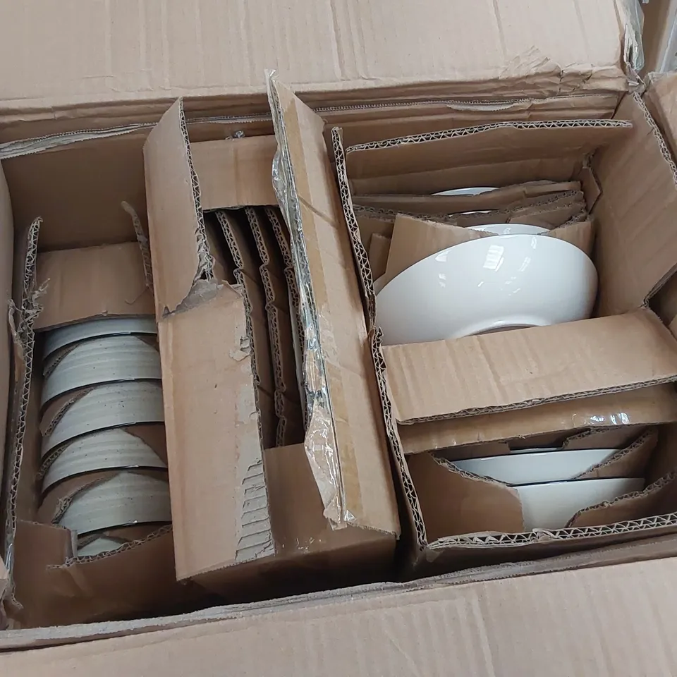 BOXED BRAMBLY COTTAGE KALIG STONEWARE DINNERWARE SET - 24 PIECE (1 BOX)