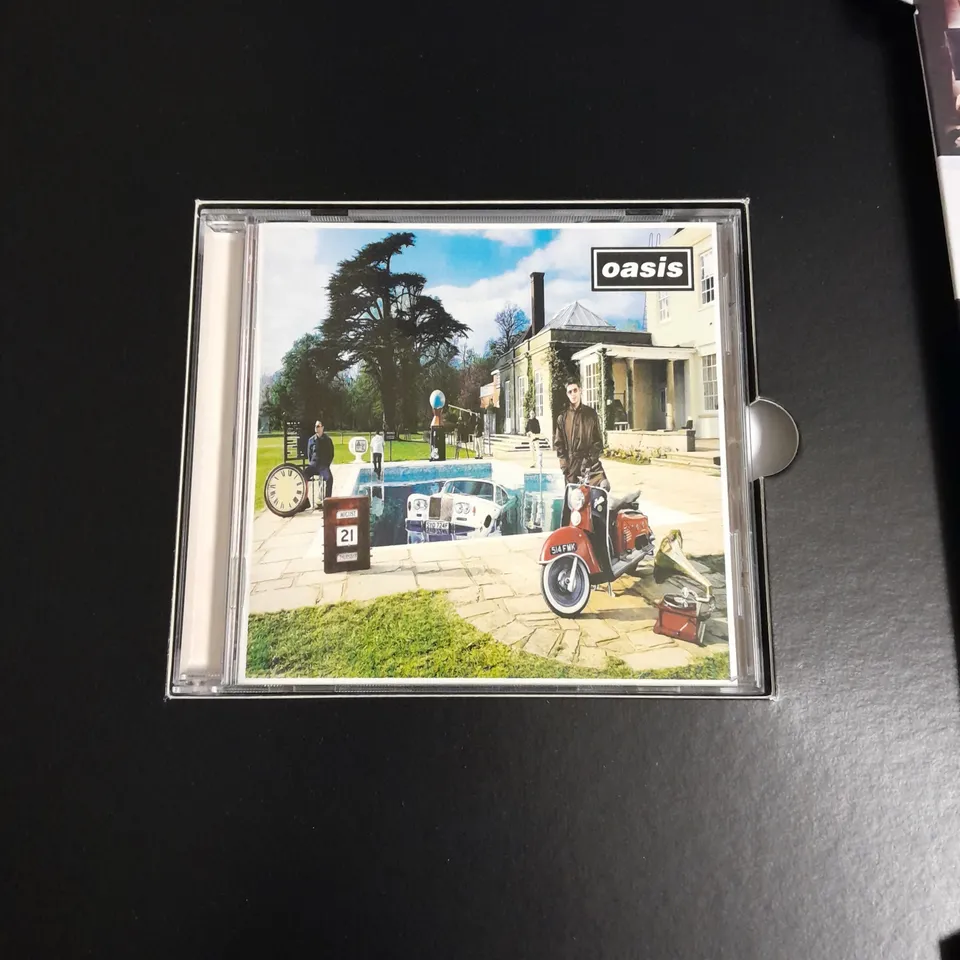 BOXED OASIS BE HERE NOW CD