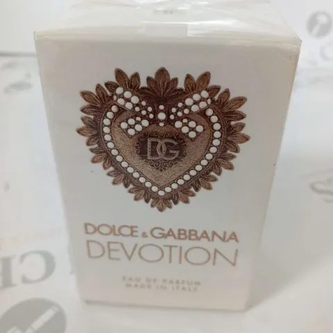 BOXED AND SEALED DOLCE AND GABBANA DEVOTION EAU DE PARFUM 30ML