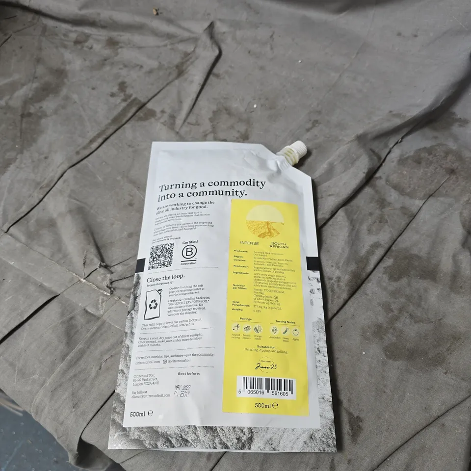 CITIZENS OF SOIL EXTRA VIRGIN OLIVE OIL 500ML