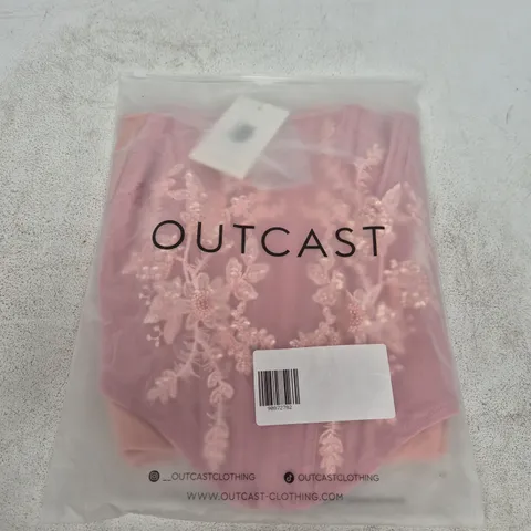 OUTCAST LORETO MINI DRESS PINK – WOMEN'S DRESS SIZE M 