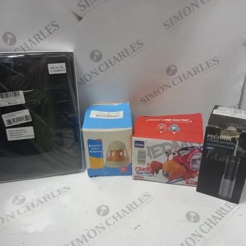 APPROXIMATELY 15 ASSORTED ITEMS TO INCLUDE IPAD PRO 11 CASE, WIRELESS TOOTH CLEANING KIT, AUTOMATIC PENCIL SHARPENER, ETC