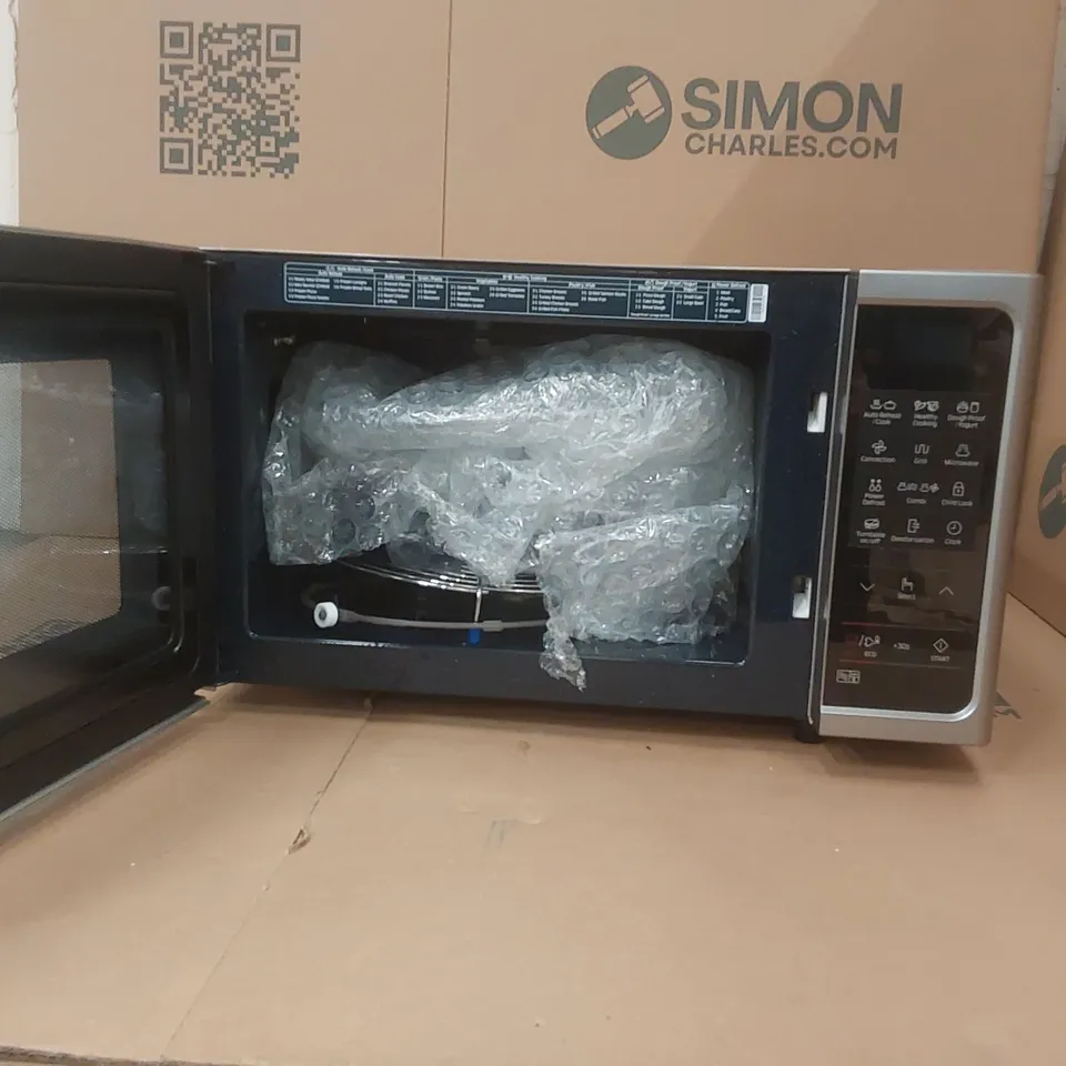 SAMSUNG MC28H5013AS MICROWAVE OVEN WITH AUTO COOK, 28L, SILVER - 1400W