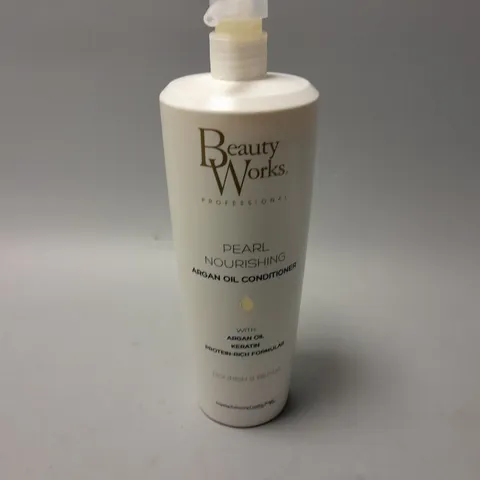 BEAUTY WORKS PEARL NOURISHING ARGAN OIL CONDITIONER (1000ml)