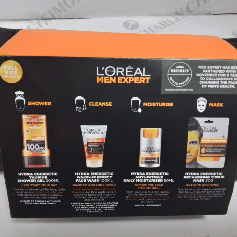 LOREAL MEN EXPERT FULLY CHARGED 4-PIECE SET