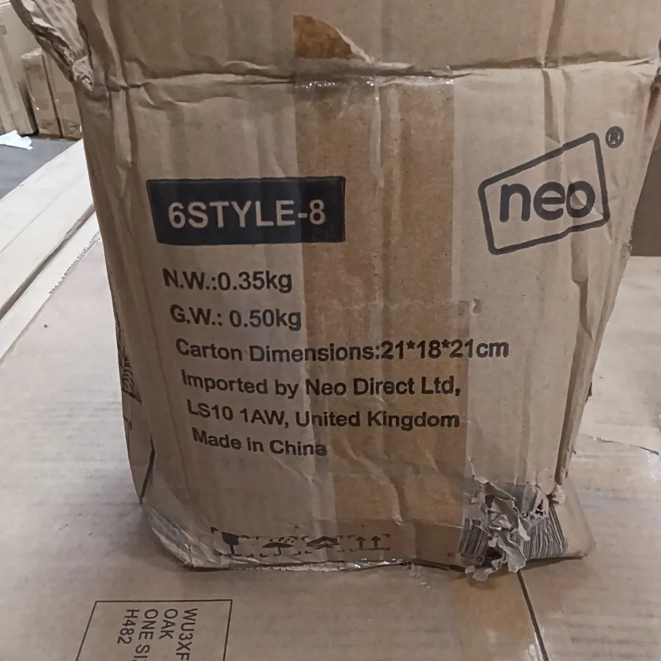 BOXED NEO BAUBLES SET (6STYLE-8) – CHRISTMAS DECORATIVE SILVER BAUBLES