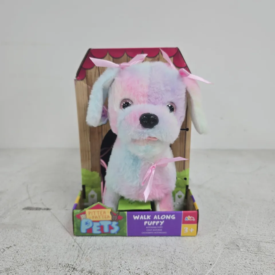 BOXED PITTER PATTER PETS WALK ALONG PUPPY