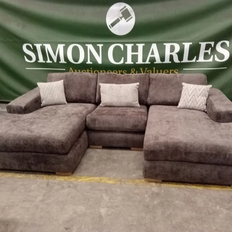 BROADGATE U-SHAPE MODULAR SOFA WITH FOOTSTOOL RRP £2529