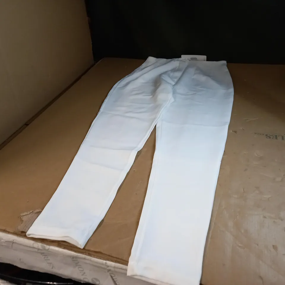 PAIR OF TAILORED CIGARETTE TROUSERS