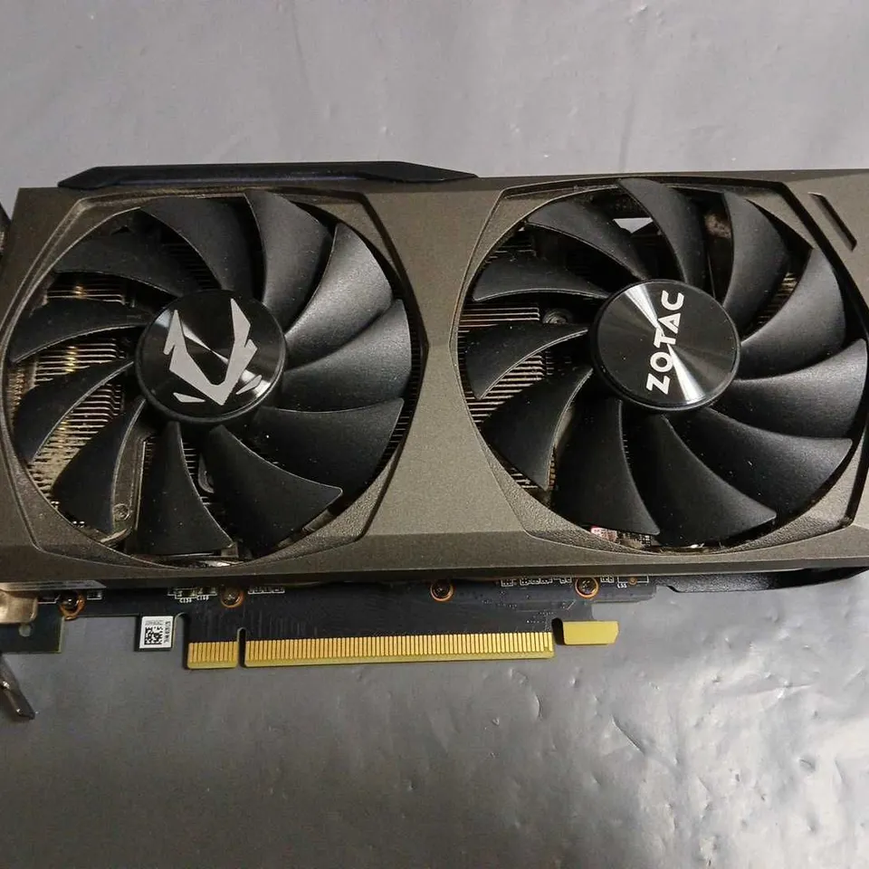 UNBOXED ZOTAC GAMING GEFORCE RTX 3060TI TWIN EDGE LHR 8GB 256BIT GDDR6 GRAPHICS CARD