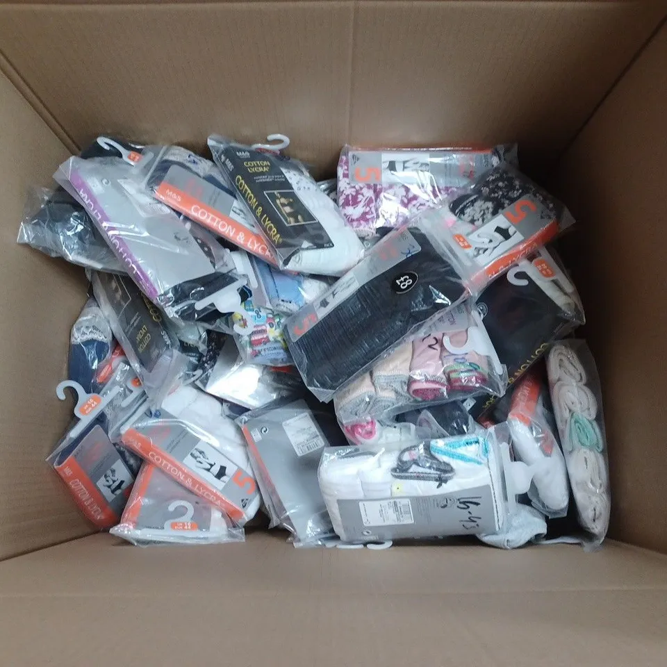 APPROXIMATELY 25 PACKS OF LADIES UNDERWEAR. ASSORTED COLOURS, SIZES AND STYLES