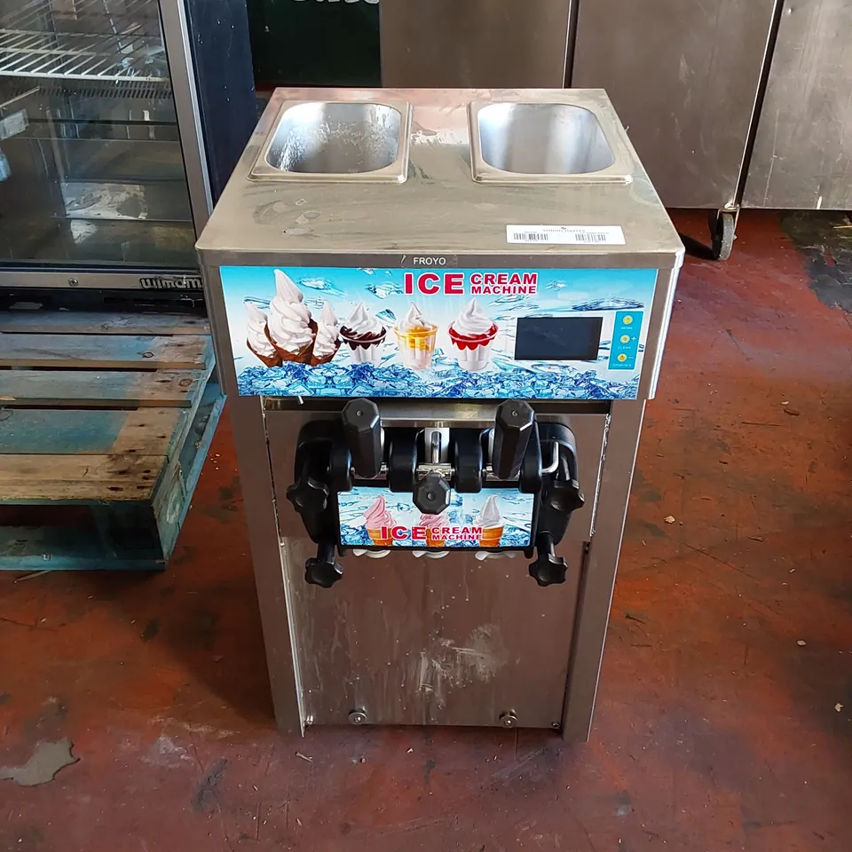 COMMERCIAL ZM-168 3-FLAVORS ICE CREAM MACHINE