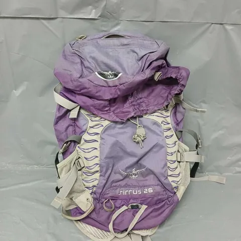 PURPLE OSPREY SIRRUS 26 H20 BACKPACK