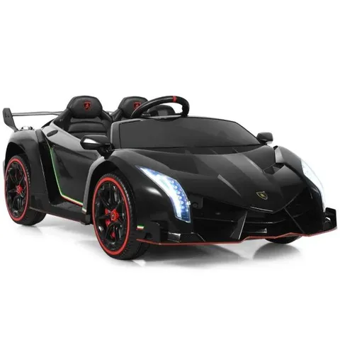 BOXED KIDS RIDE ON CAR WITH 2.4G REMOTE CONTROL - BKACK