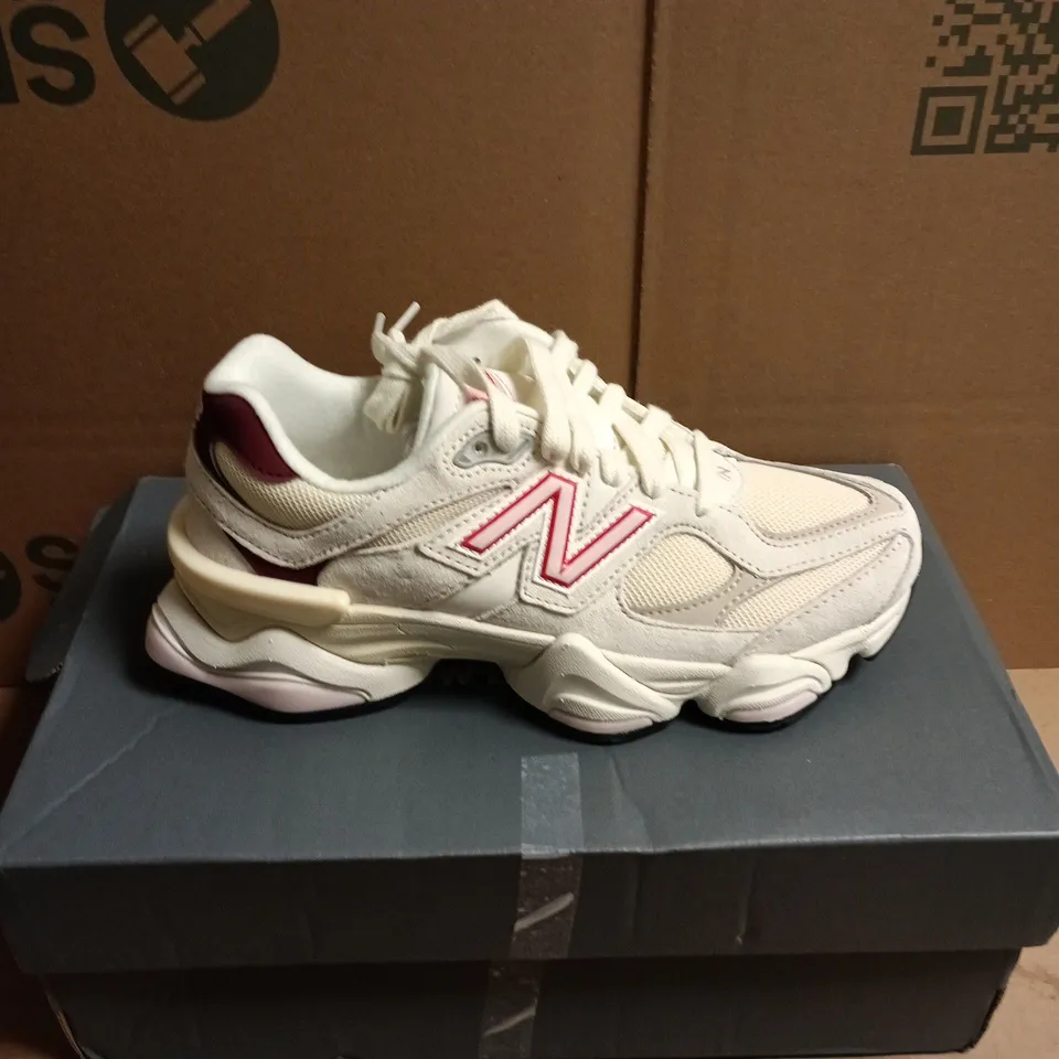 BOXED PAIR OF NEW BALANCE 9060 TRAINERS - 5