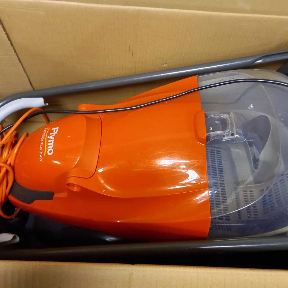 FLYMO EASIGLIDE PLUS 360V ELECTRIC HOVER COLLECT LAWNMOWER 