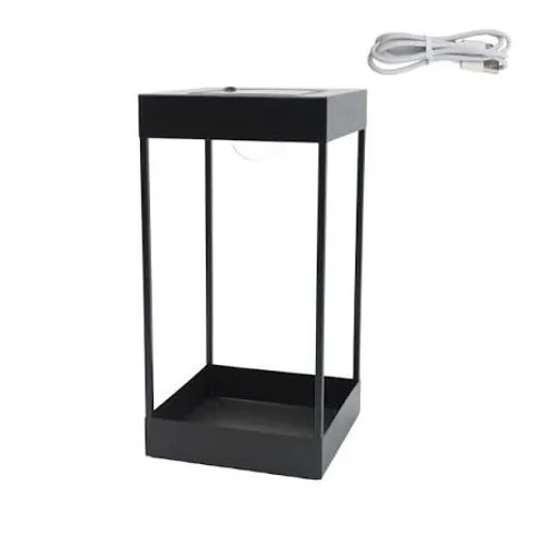 K BY KELLY HOPPEN OUTDOOR RECHARGEABLE PLANTER LANTERN