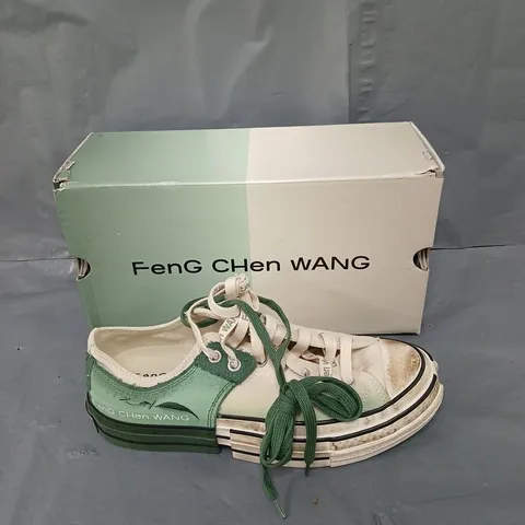 BOXED PAIR OF CONVERSE X FENG CHEN WANG CHUCK 70 2-IN-1 OX UK 9
