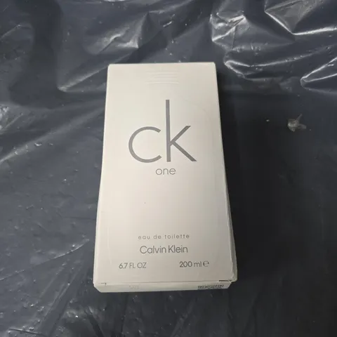 CK ONE 200ML EAU DE TOILETTE