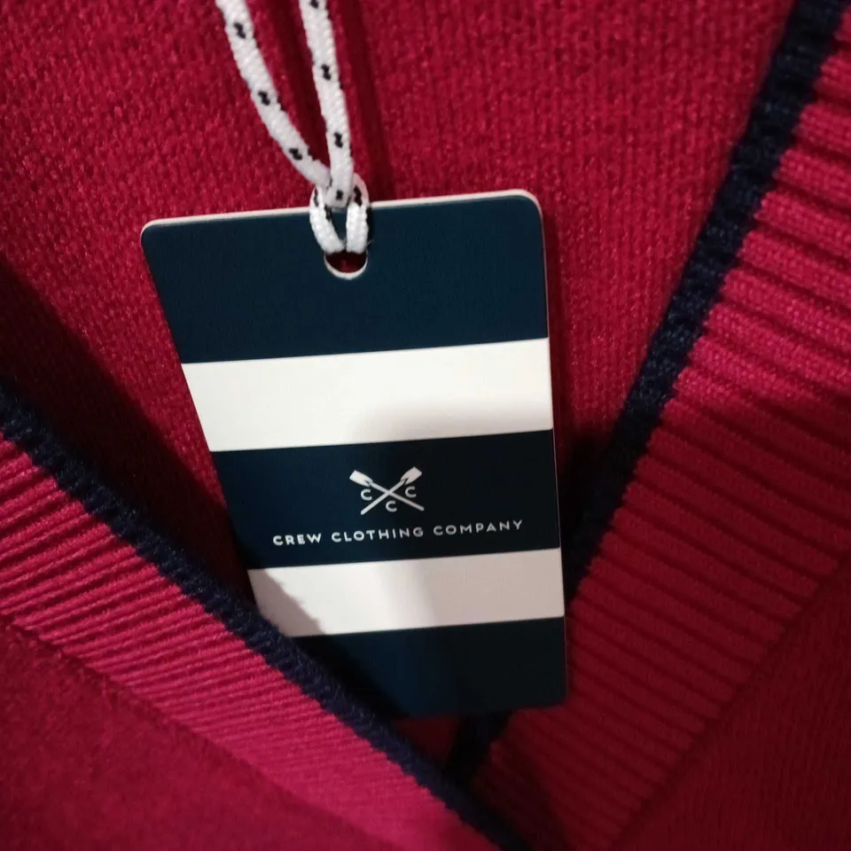UK 16 CREW CLOTHING COMPANY CARDIGAN – PINK