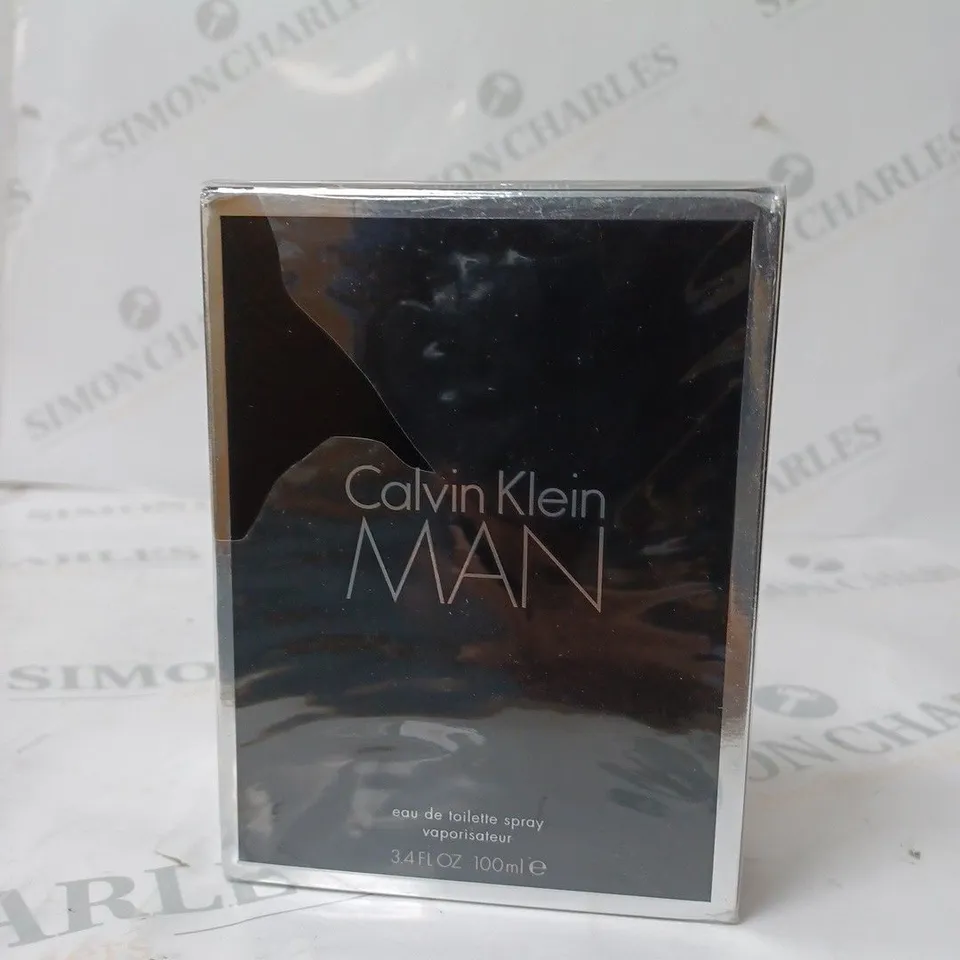 BOXED CALVIN KLEIN MAN EAU DE TOILETTE 100ML