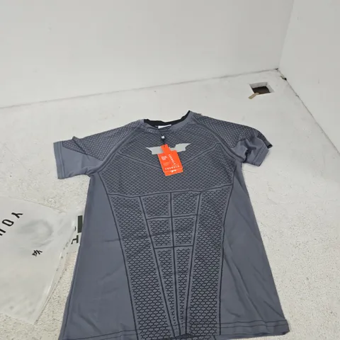 YOUNGLA T-SHIRT – GREY, SHORT-SLEEVE, SIZE S
