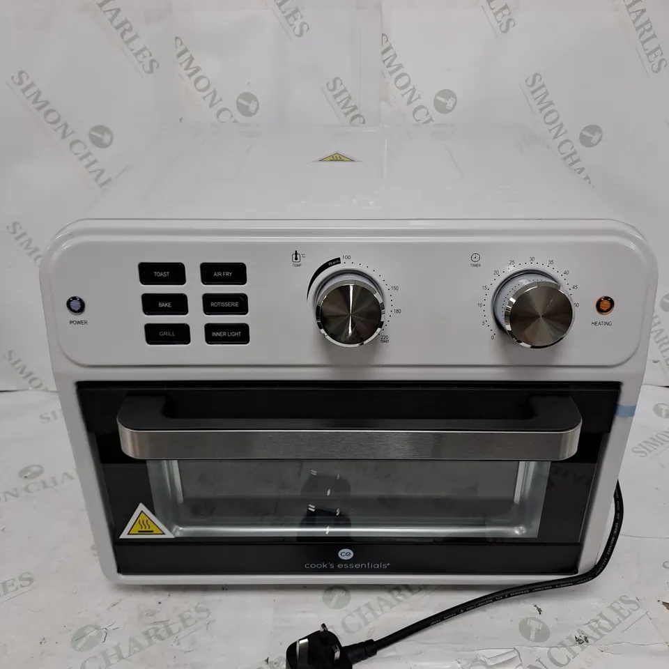 COOK'S ESSENTIAL AIR FRYER OVEN IN COOL GREY 