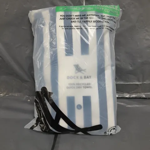 BAGGED DOCK & BAY QUICK DRY TOWELS - WHITSUNDAY BLUE