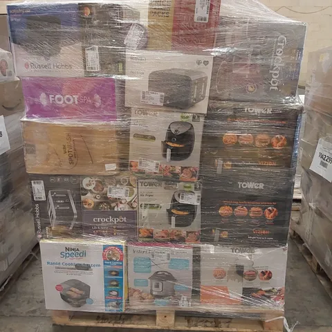 PALLET OF APPROXIMATELY 42 ASSORTED UNTESTED RAW RETURN HOMEWARE AND ELECTRICAL PRODUCTS TO INCLUDE;