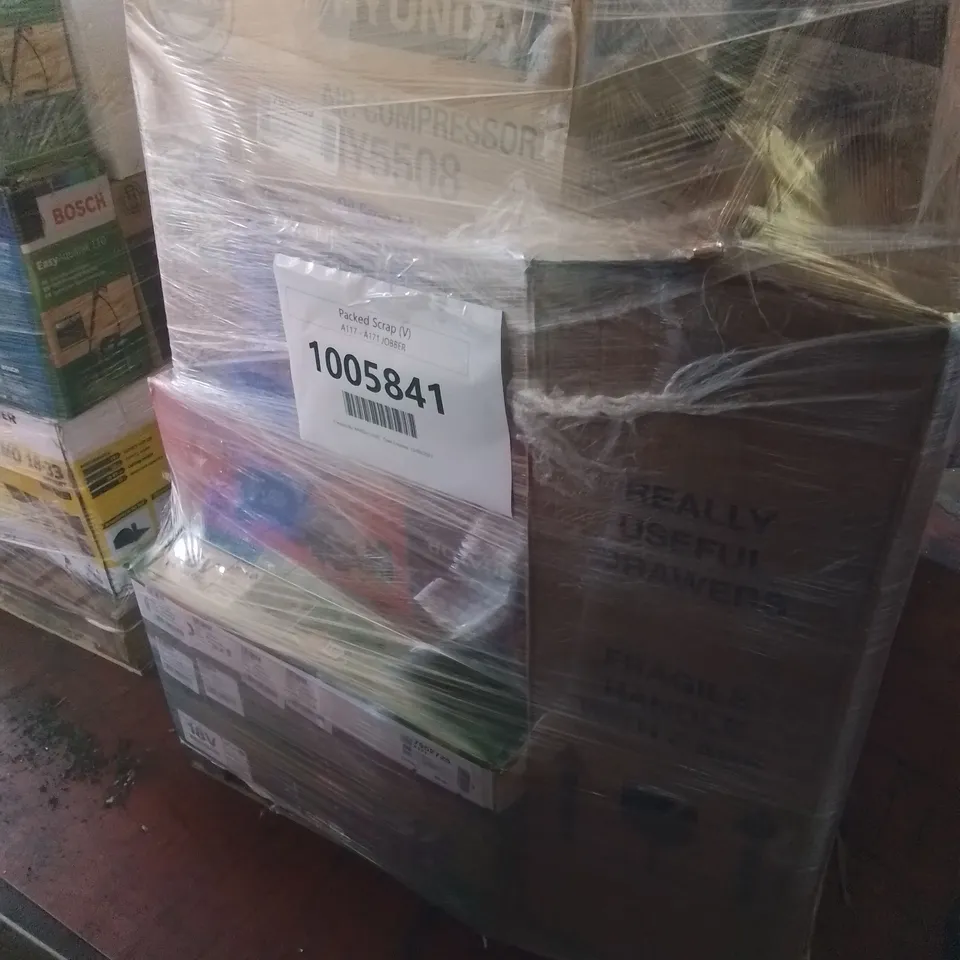 PALLET TO CONTAIN APPROXIMATELY  ASSORTED ELECTRONIC GOODS & PRODUCTS. INCLUDES