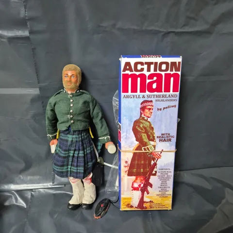 BOXED ACTION MAN ARGYLL AND SUTHERLAND HIGHLANDER
