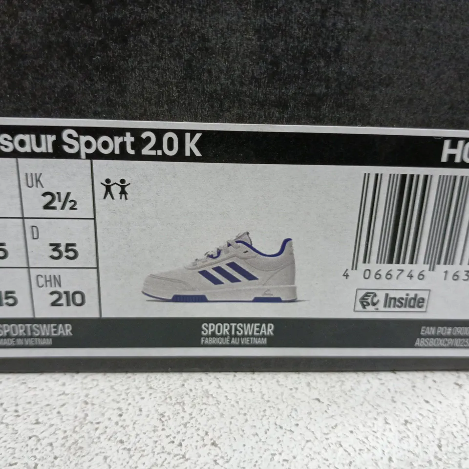 ADIDAS TENSAUR SPORT 2.0K SIZE 2.5