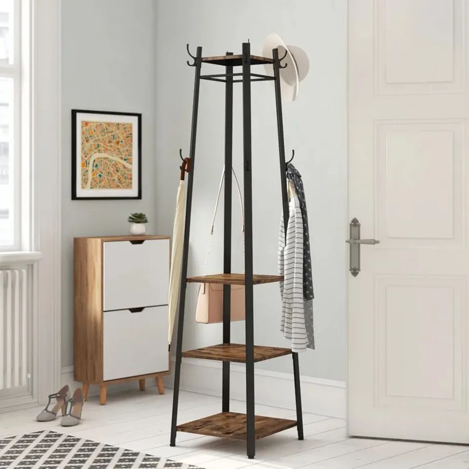 BOXED GARZON FREESTANDING COAT STAND 