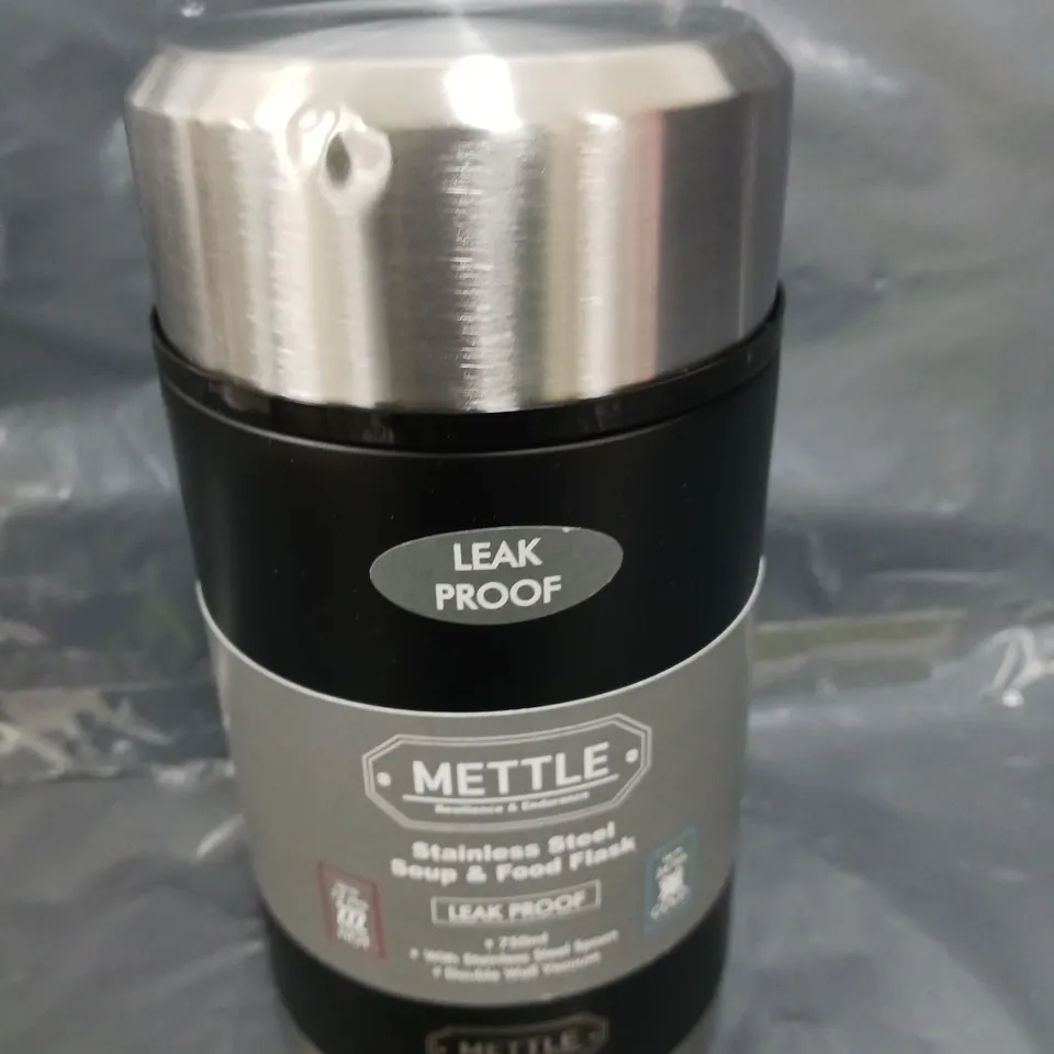 METTLE STAINLESS STEEL SOUP & FOOD FLASK (750ml)