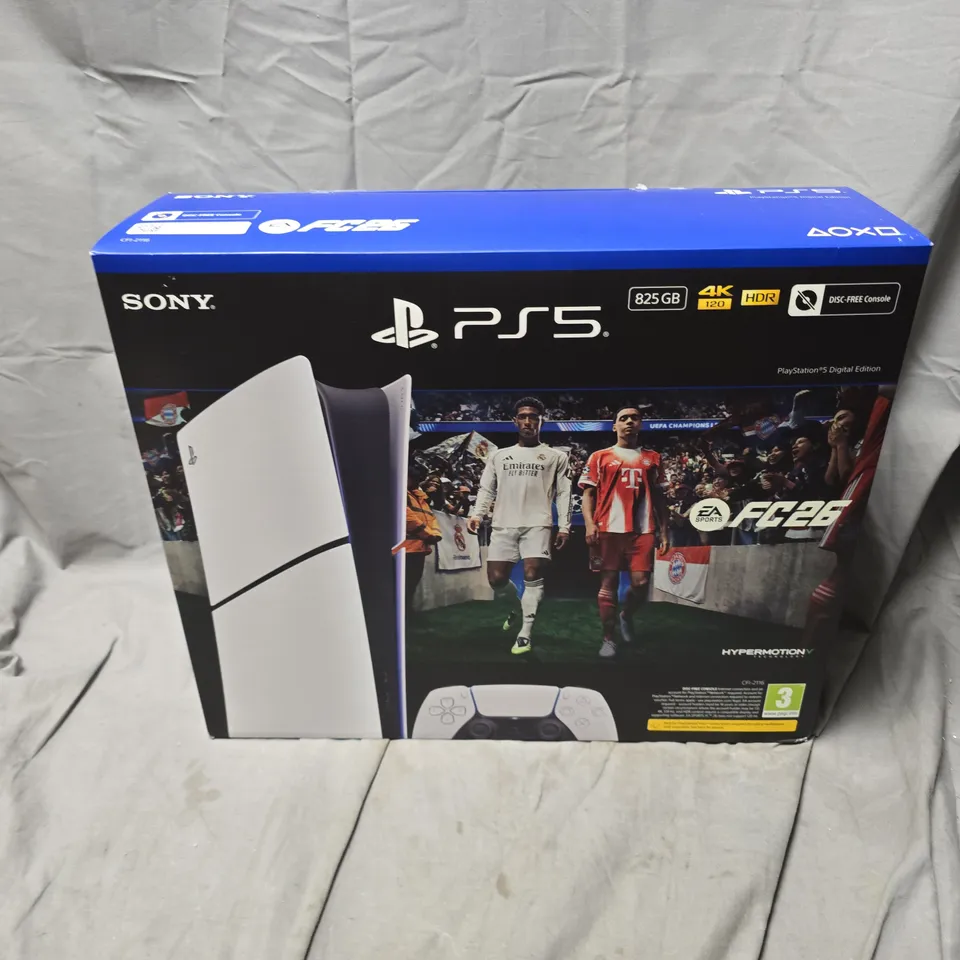 BOXED SONY PLAYSTATION 5 DISC FREE CONSOLE